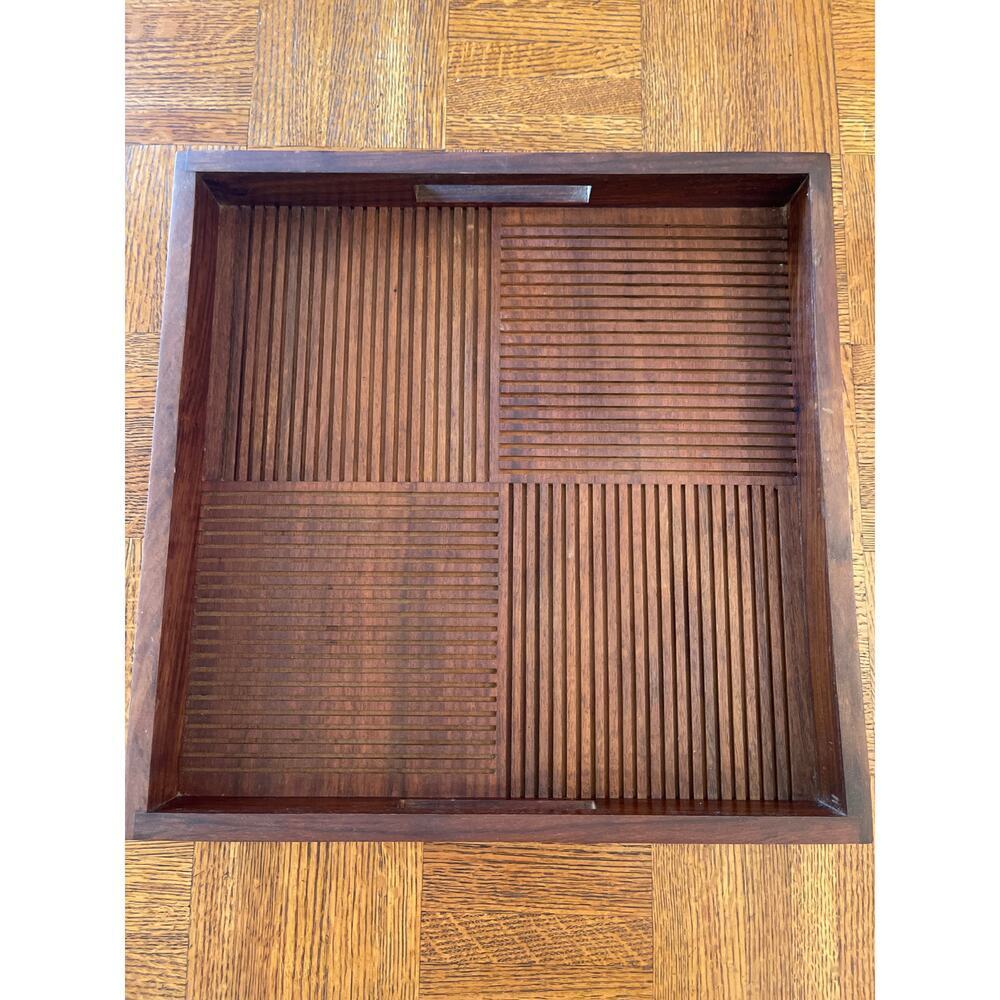 Crate and Barrel Quadrant tray - Picture 6 of 8